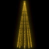Christmas Cone Tree 330 Warm White LEDs Decoration 100x300 cm
