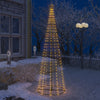 alt="Christmas Cone Tree 330 Warm White LEDs Decoration 100x300 cm"