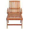 Sun Loungers 2 pcs Solid Teak Wood