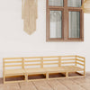 alt="Garden 4-Seater Sofa Solid Pinewood"