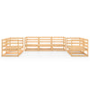 7 Piece Garden Lounge Set Solid Pinewood