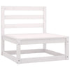 6 Piece Garden Lounge Set Solid Pinewood