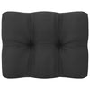 Garden Middle Sofa with Cushions Solid Pinewood