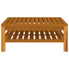 Coffee Table 65x65x35 cm Solid Acacia Wood