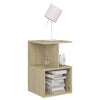 Bedside Cabinets 2 pcs Sonoma Oak 35x35x55 cm Chipboard