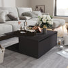 alt="Coffee Table Grey 80x80x31 cm Chipboard"
