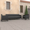 alt="3 Piece Garden Lounge Set with Cushions PP Anthracite"