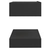 Bedside Cabinets 2 pcs Grey 60x35 cm Chipboard