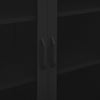 Storage Cabinet Black 80x35x101.5 cm Steel