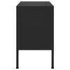 TV Cabinet Black 105x35x50 cm Steel
