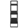 Book Cabinet Black 80x30x105 cm Chipboard
