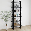 alt="High Cabinet Grey 80x30x210 cm Solid Pine Wood"