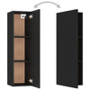 3 Piece TV Cabinet Set Black Chipboard