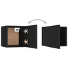 3 Piece TV Cabinet Set Black Chipboard