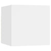 Bedside Cabinet White 30.5x30x30 cm Chipboard
