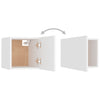Bedside Cabinet White 30.5x30x30 cm Chipboard