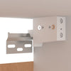 Bedside Cabinet White 30.5x30x30 cm Chipboard