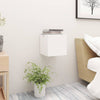 alt="Bedside Cabinet White 30.5x30x30 cm Chipboard"