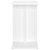 Side Table White 50x30x50 cm Chipboard