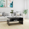 alt="Coffee Table Grey 90x60x42.5 cm Chipboard"