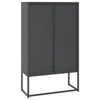 Highboard Anthracite 80x35x135 cm Steel
