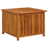 alt="Garden Storage Box 75x75x58 cm Solid Acacia Wood"