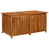 alt="Garden Storage Box 150x80x75 cm Solid Acacia Wood"