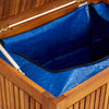 Garden Storage Box 150x80x75 cm Solid Acacia Wood