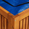 Garden Storage Box 150x80x75 cm Solid Acacia Wood