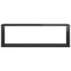 Wall Cube Shelves 6 pcs High Gloss Black 80x15x26.5 cm Chipboard