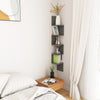 Wall Corner Shelf Grey 20x20x127.5 cm Chipboard