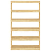 Book Cabinet/Room Divider 100x30x167.5 cm Solid Pinewood