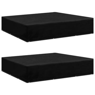 alt="Garden Furniture Covers 2 pcs 12 Eyelets 250x250x70 cm"