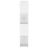 Book Cabinet Room Divider White 100x24x124 cm