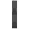 Book Cabinet Room Divider Grey 100x24x124 cm