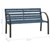Children Garden Bench 81 cm Chinese Fir Wood Grey