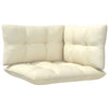 3 Piece Garden Lounge Set with Cream Cushions Solid Pinewood