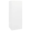 Saddle Cabinet White 53x53x140 cm Steel
