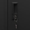 Saddle Cabinet Anthracite 53x53x140 cm Steel
