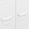Industrial Wardrobe White 67x35x107 cm Steel