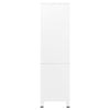 Industrial Wardrobe White 90x50x180 cm Metal