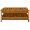 4 Piece Garden Lounge Set with Cushion Solid Acacia Wood