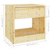 Bedside Cabinet 40x31x40 cm Solid Firwood