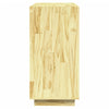 Book Cabinet 60x35x71 cm Solid Pinewood