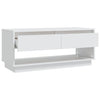 TV Cabinet White 102x41x44 cm Chipboard