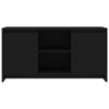 TV Cabinet Black 102x37.5x52.5 cm Chipboard