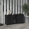 TV Cabinet Black 102x37.5x52.5 cm Chipboard