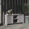 TV Cabinet Concrete Grey 102x37.5x52.5 cm Chipboard