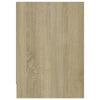 TV Cabinet Sonoma Oak 146.5x35x50 cm Engineered Wood