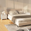 Bedside Cabinets 2 pcs White 45x34x44.5 cm Chipboard
